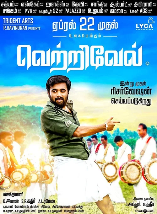Download Vetrivel (2016) Dual Audio {Hindi-Tamil} 480p [450MB] | 720p [1GB]