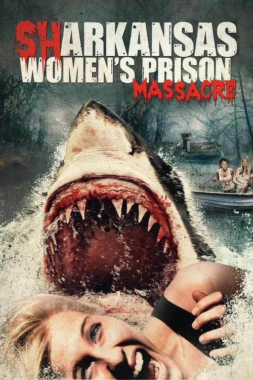 Download Sharkansas Women’s Prison Massacre (2015) Dual Audio {Hindi-English} 480p [300MB] | 720p [750MB]